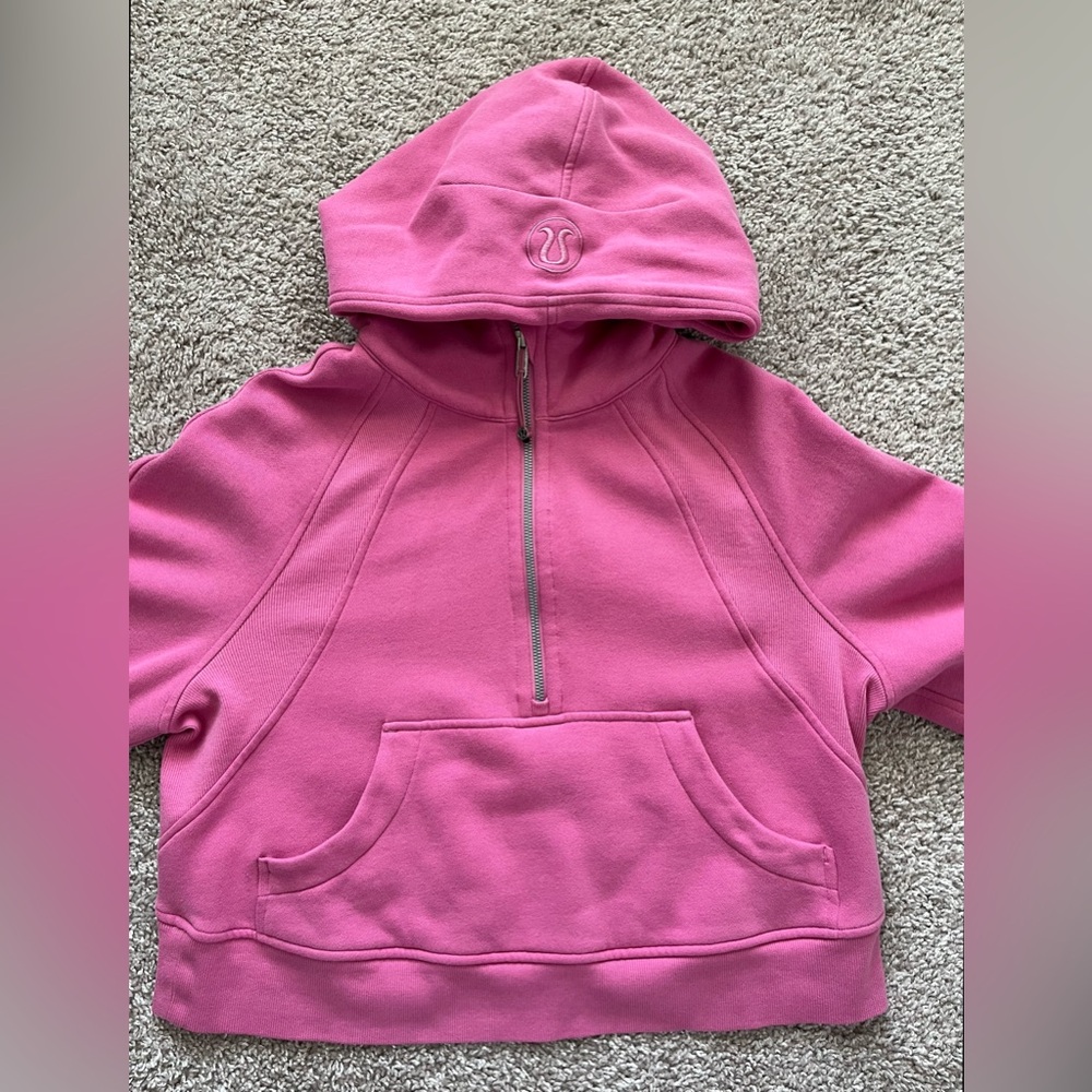 Lululemon Scuba Oversized Half Zip Hoodie